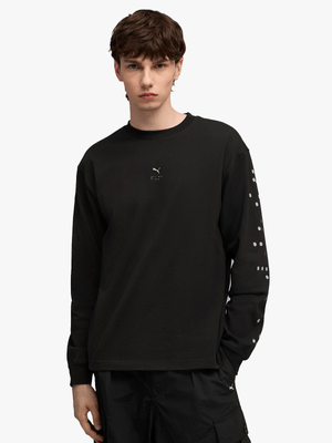 Puma Men's Graphic Braille Sweatshirt