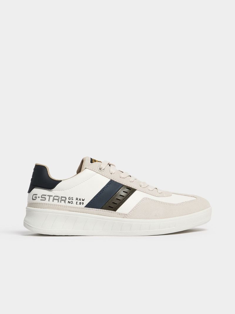 ●G SCOTT G-Star Men's Scott Blocked Cream/Beige Sneakers | Bash