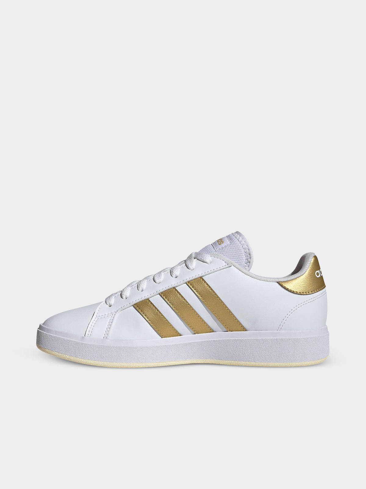 Women's adidas Grand Court Base White/Gold Sneaker Bash
