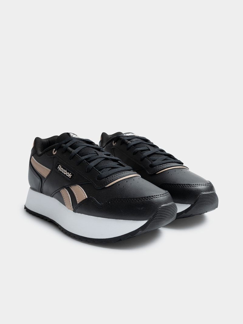 Women's Reebok Glide Ripp Double Black/Gold Sneaker Bash