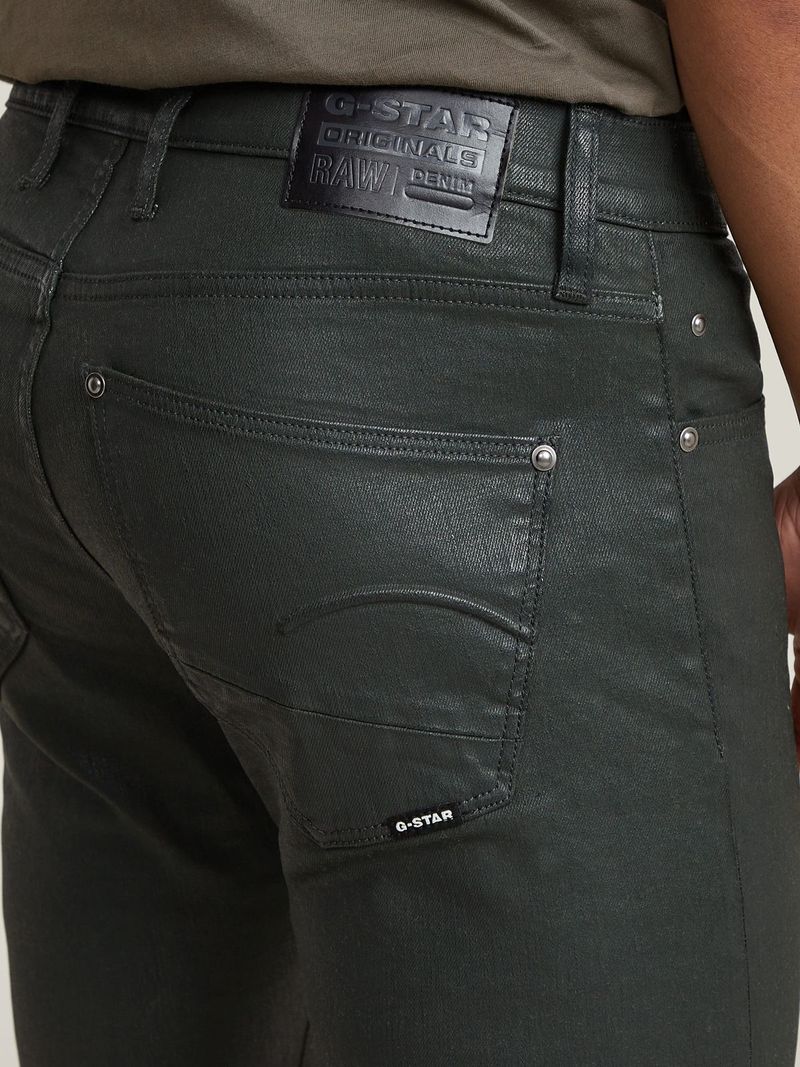 G-Star Men's Revend FWD Skinny Green Denim Jeans Bash