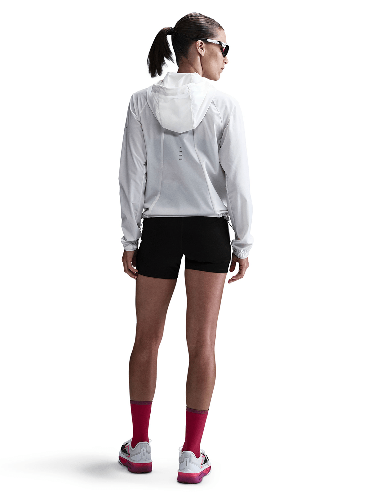 Nike Womens Swift Inch Black/Reflective Silver Bike Shorts Bash