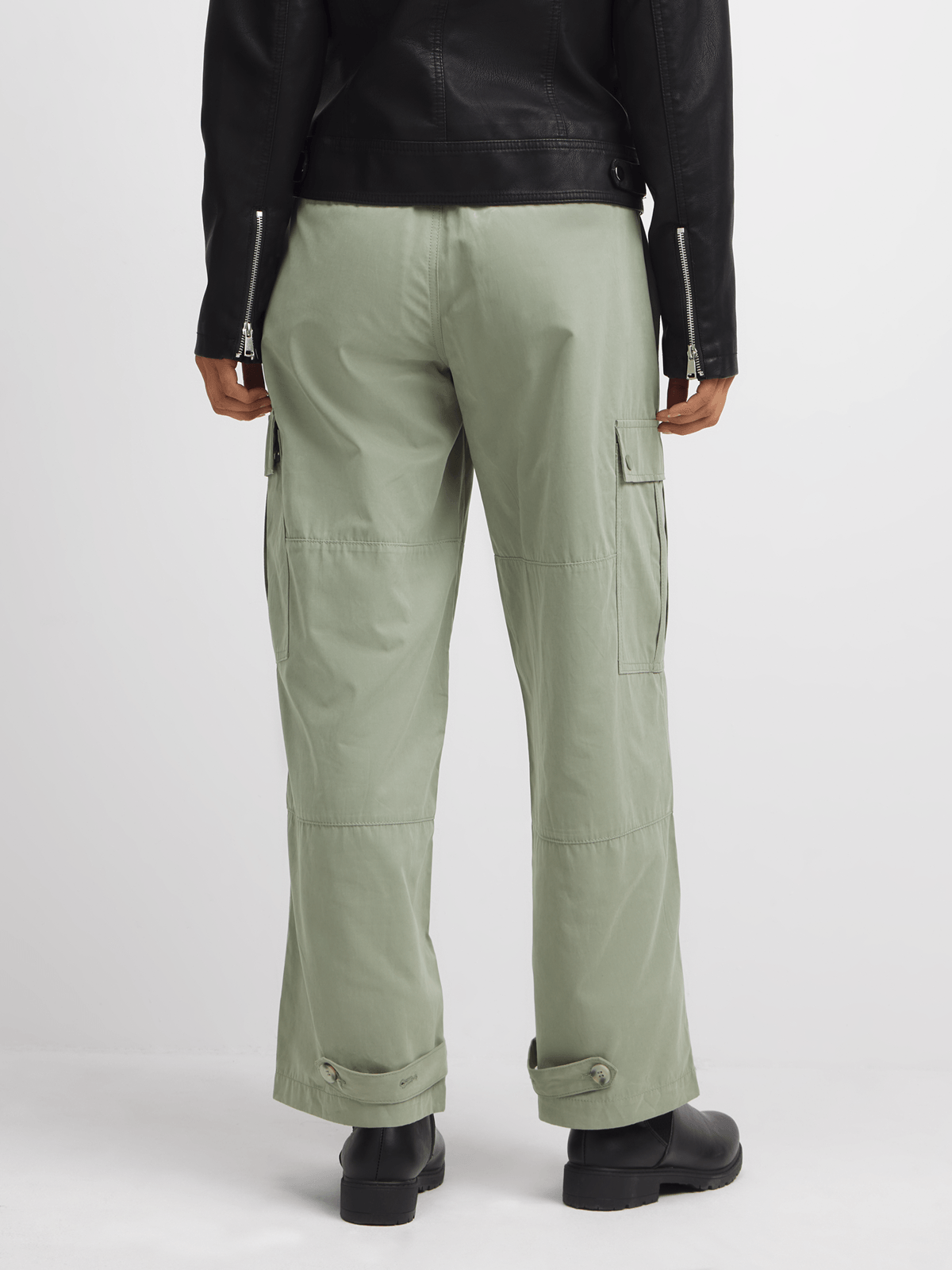 Cargo Pants Foschini Leather Pants Baggy Ski Trousers Adult Small - Main Image