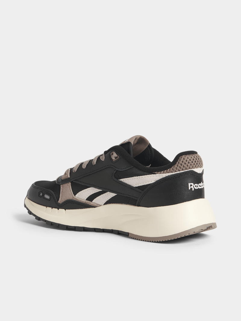 Reebok Men's Classic Leather 2400 Black/Brown Sneaker Bash