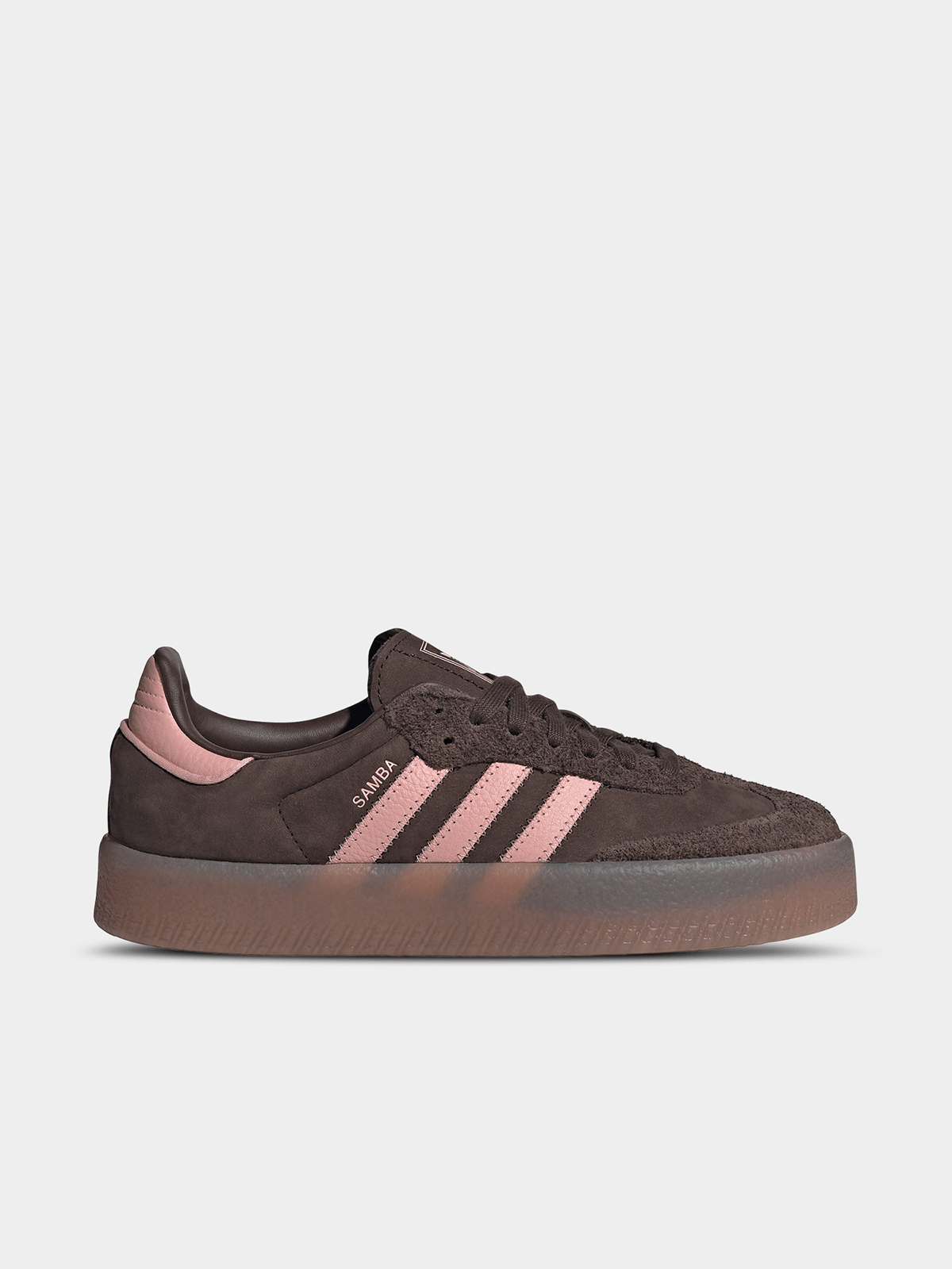 adidas Originals Women's Sambae Brown/Pink Sneaker Bash
