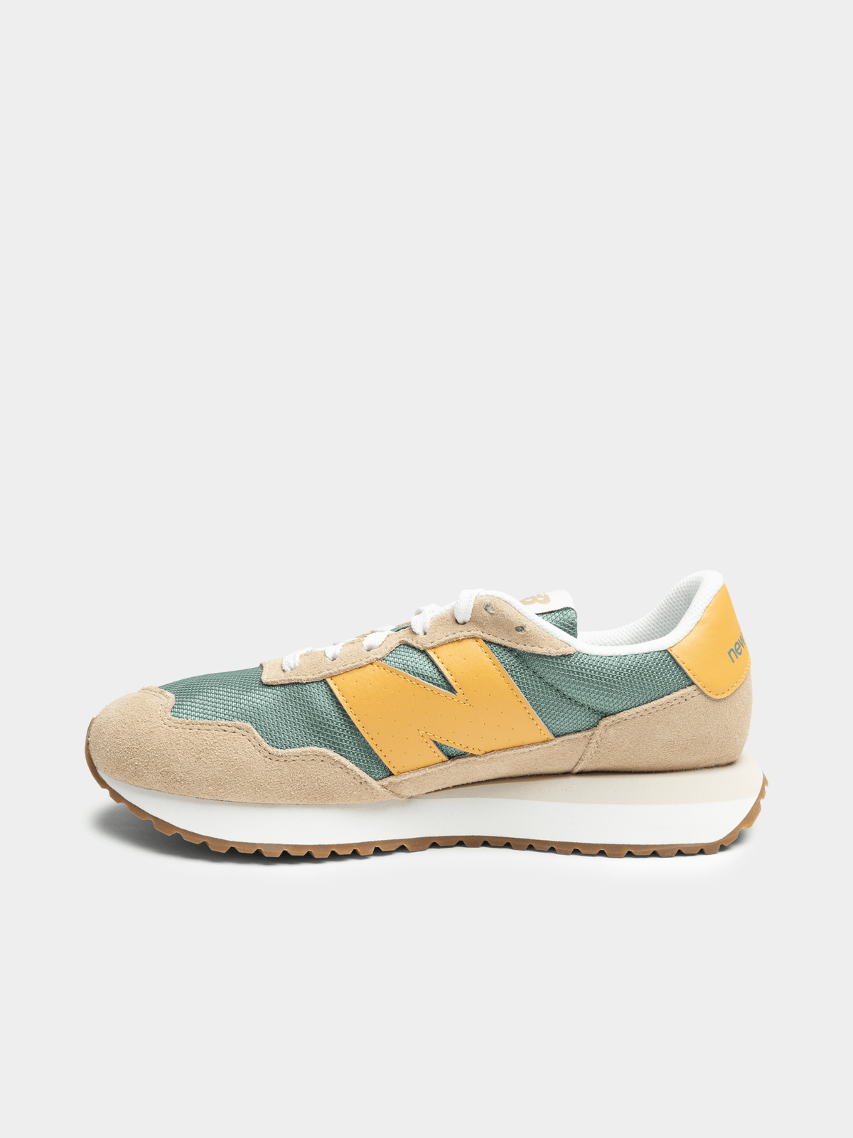 Mens New Balance 237 Green/Yellow Sneaker Bash