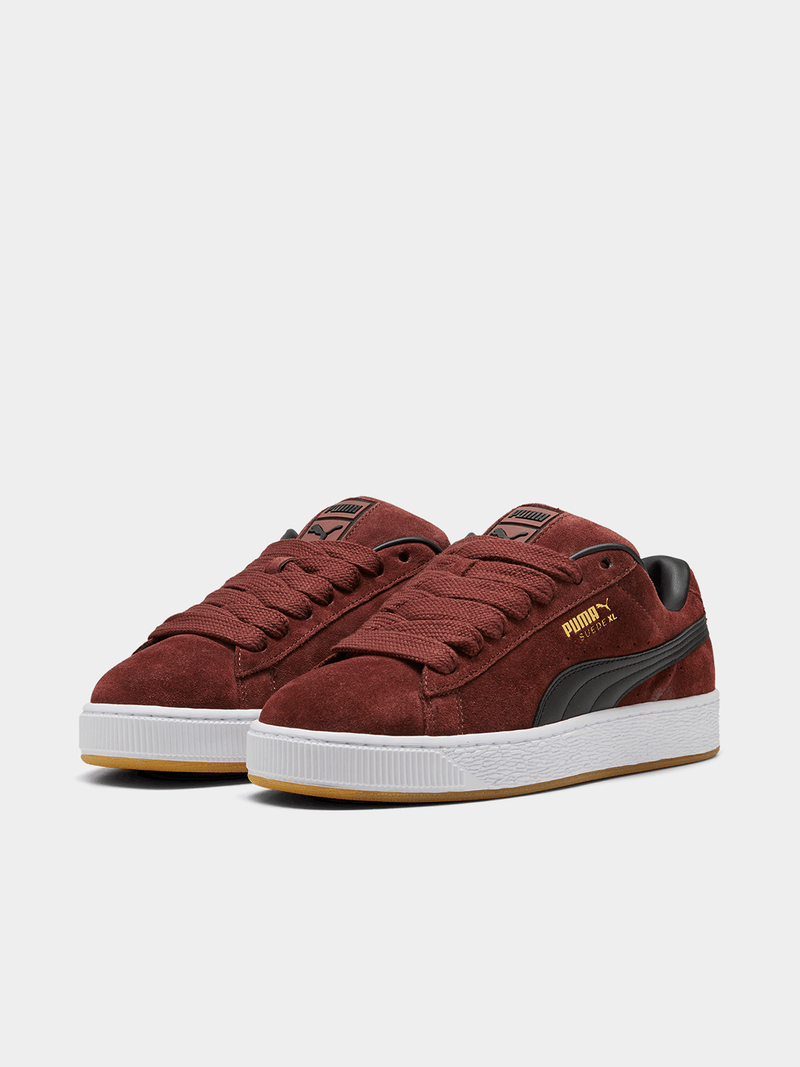 Puma Men's Suede XL Brown Sneaker Bash