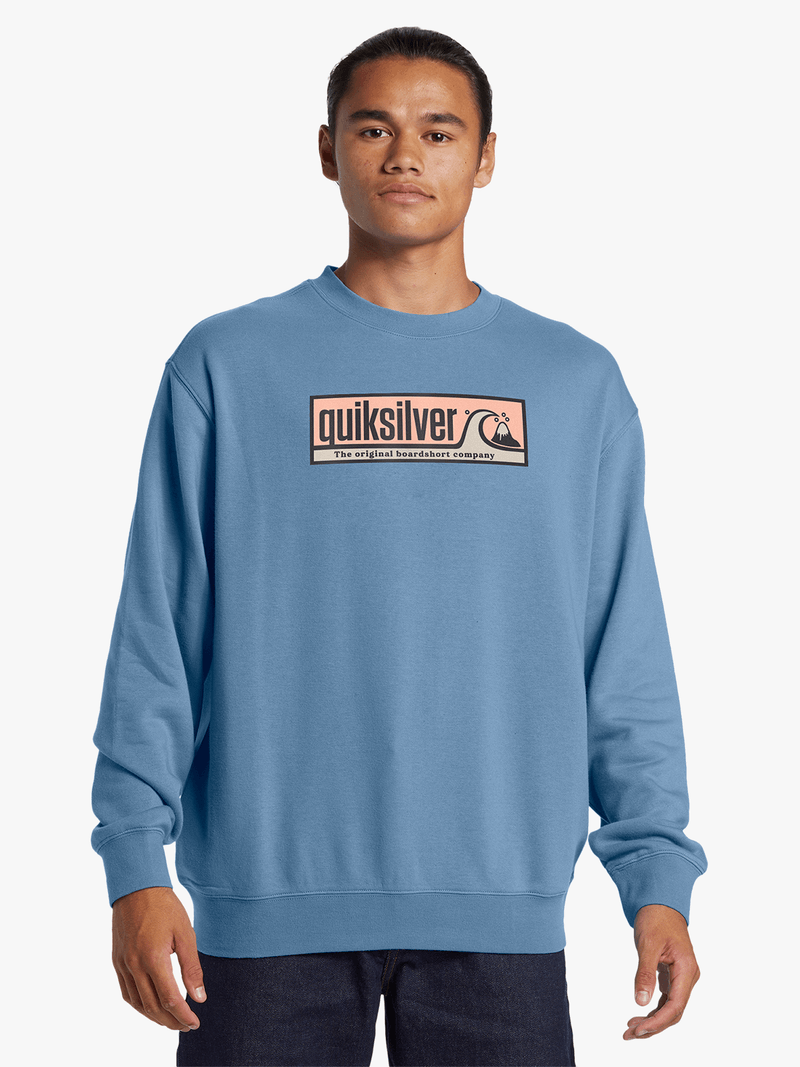 Crewneck Sweatshirt Quicksilver Sweater Saturn Sweatshirt For Men