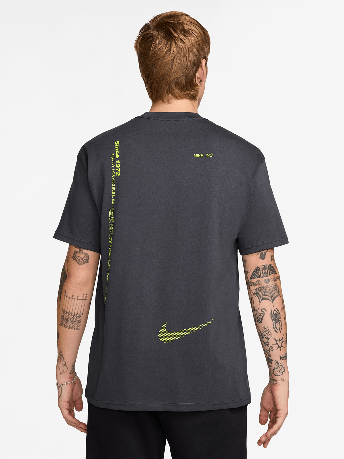 トップス PALACE NIKE TRI SWOOSH HOOD CHARCOAL PALACE NIKE TRI SWOOSH T-SHIRT CHARCOAL | PALACE SKATEBOARDS