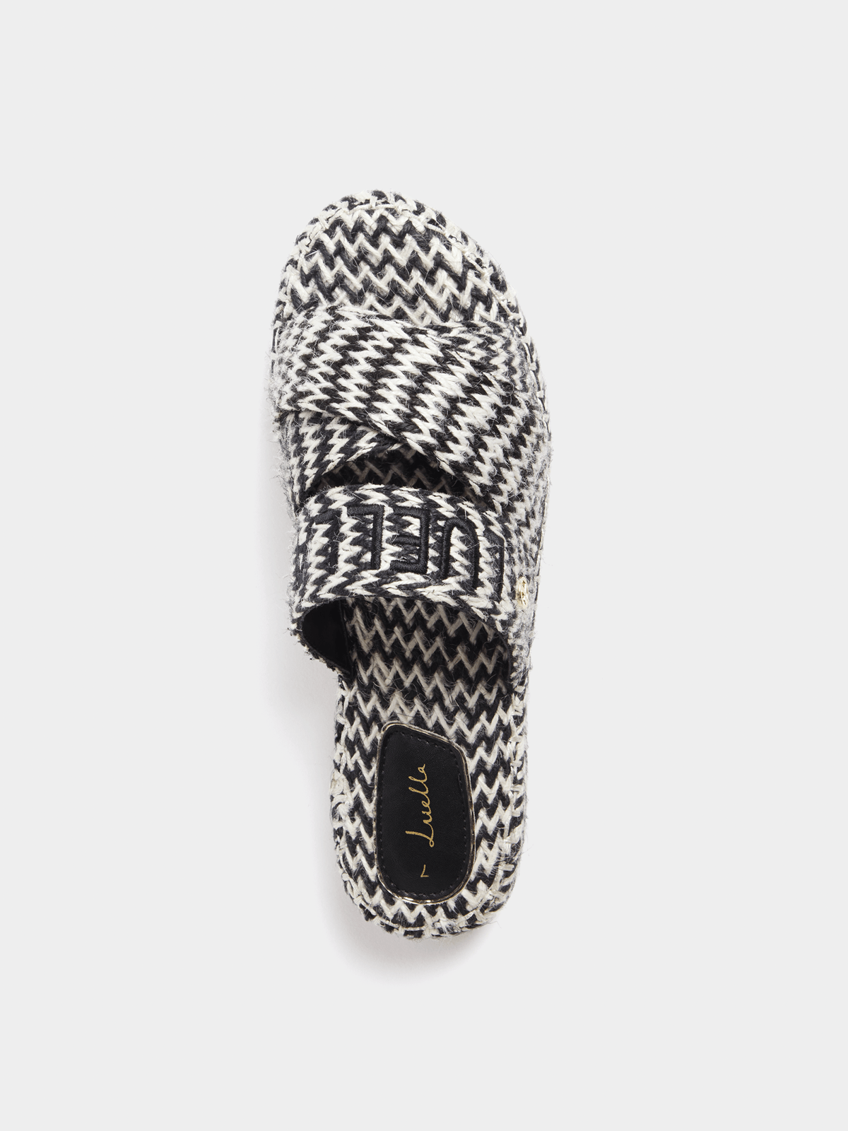 Modura Raffia Flatform Slip Ons main image 1