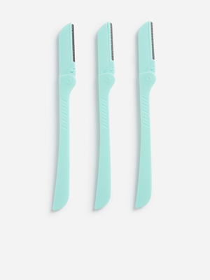 Colours Limited Pastel 3 Piece Facial Razors