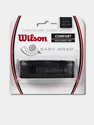Wilson Sponge Tennis Racket Black Replacement Grip