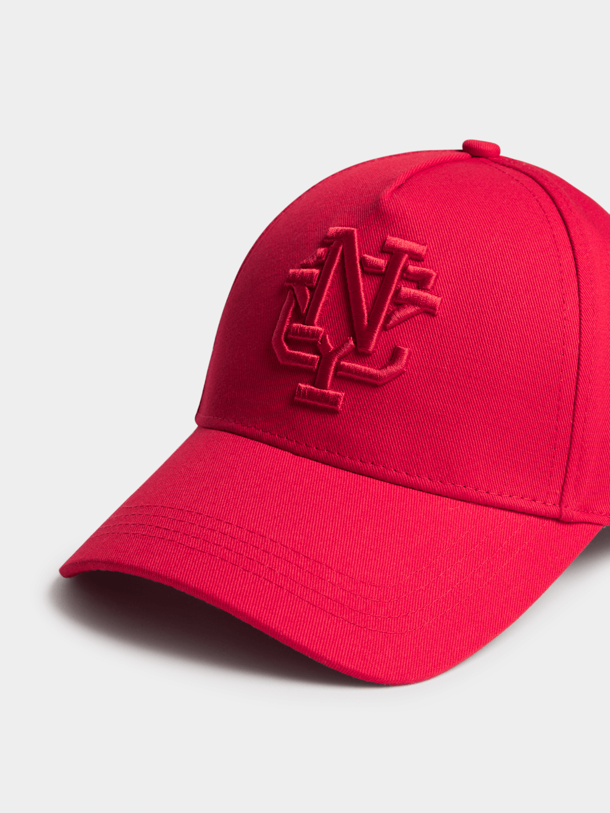 Jet Mens Red NYC Baseball Cap Bash