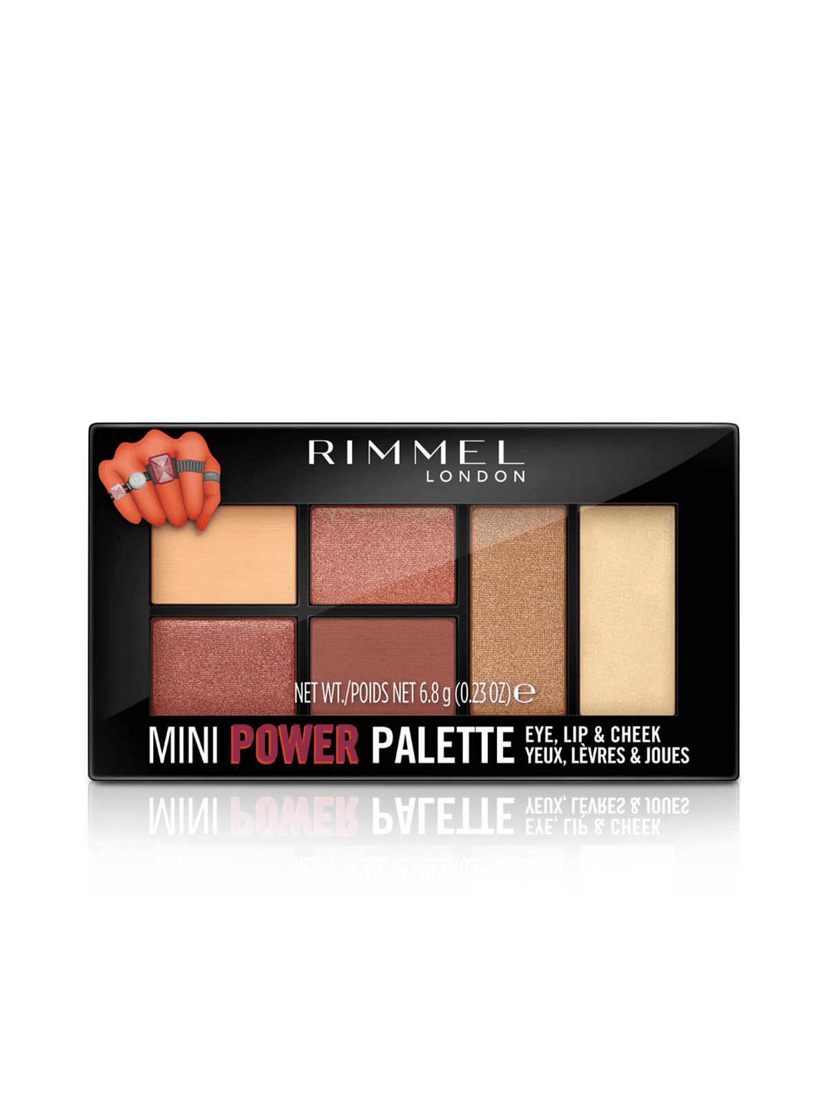 Rimmel Magnif Eyes Mini Power Palette 006 Fierce | Bash