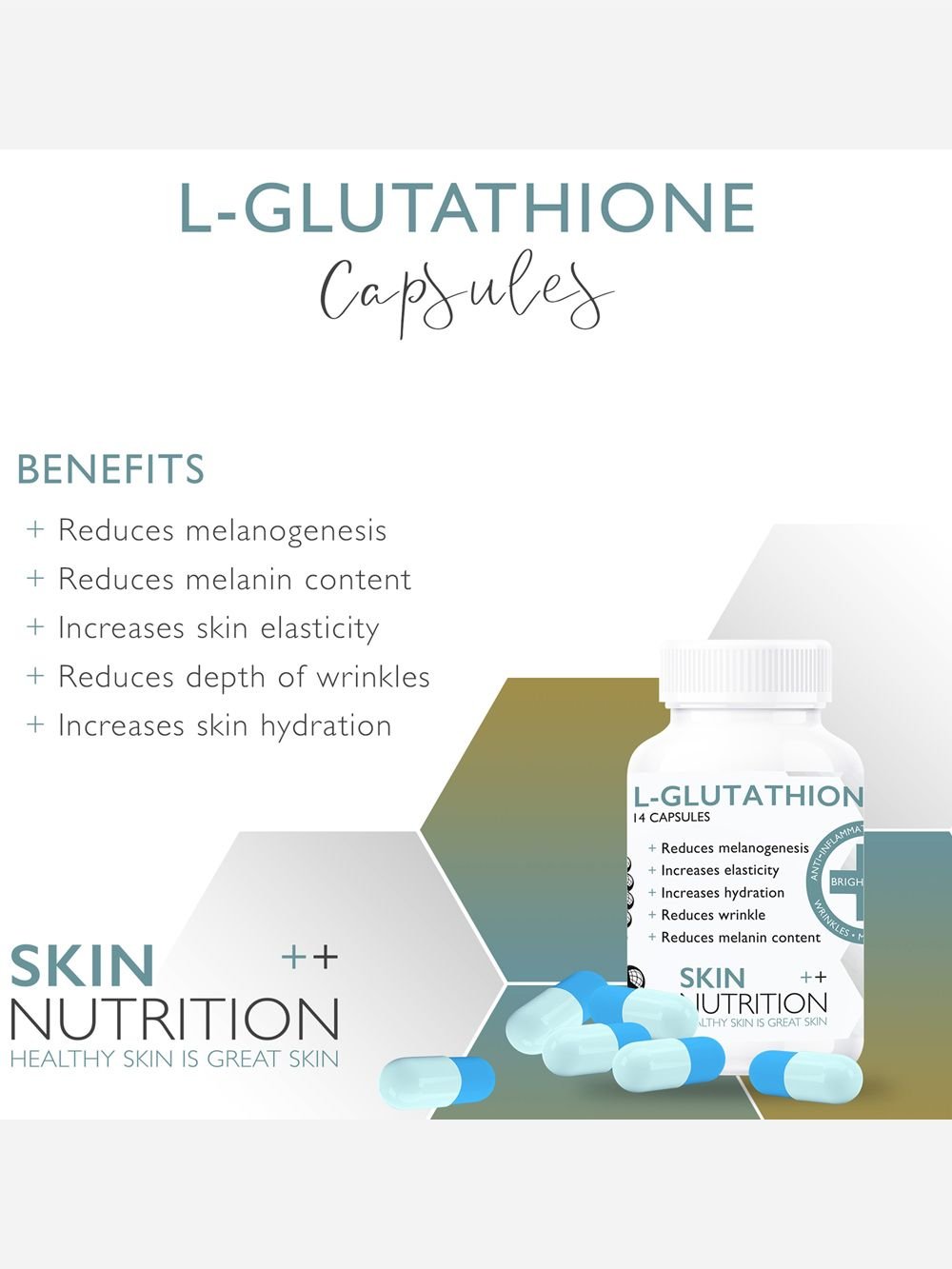 Skin Nutrition 14 Caps L-Glutathione Mini | Bash