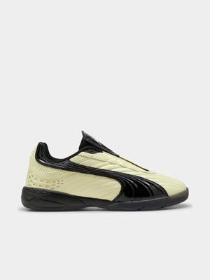 Puma Women's V1PER The Game Is Yours Gold Moon/Black Sneaker