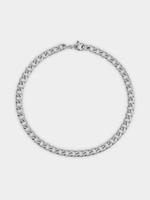 Stainless Steel Men's Curb Bracelet