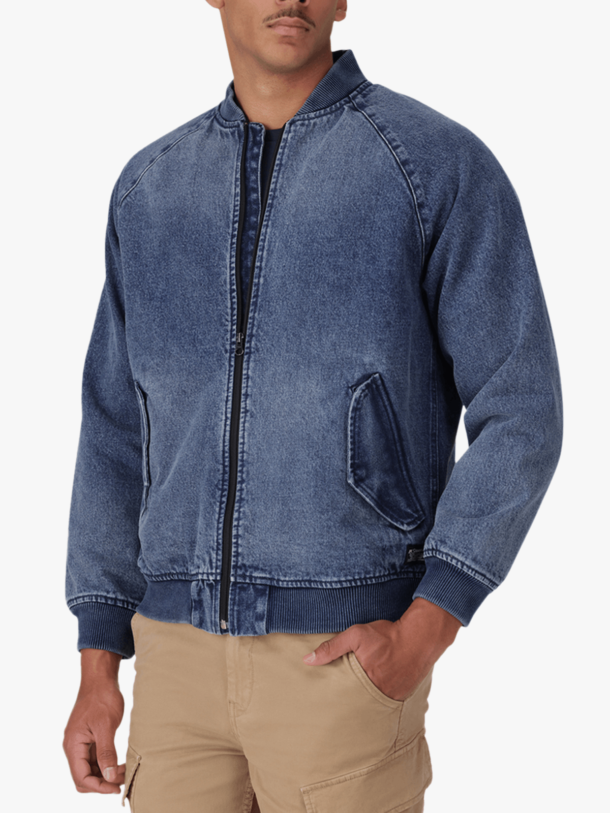 Men's Levi's Blue Filbert Flight Za Finally Made Jacket | Bash