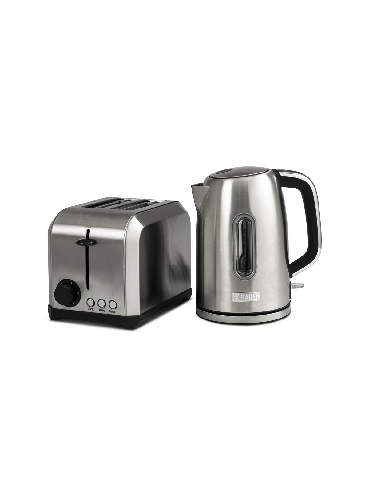 Haden Chiswick Stainless Steel Kettle Toaster Set Bash