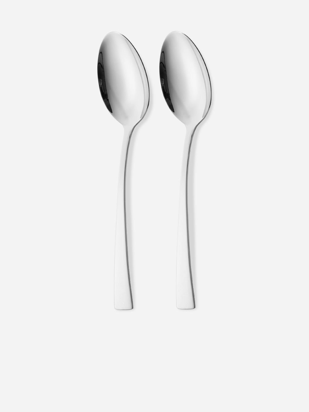 Contemp Cutlery Serving Spoon Set Of 2 Silver | Bash