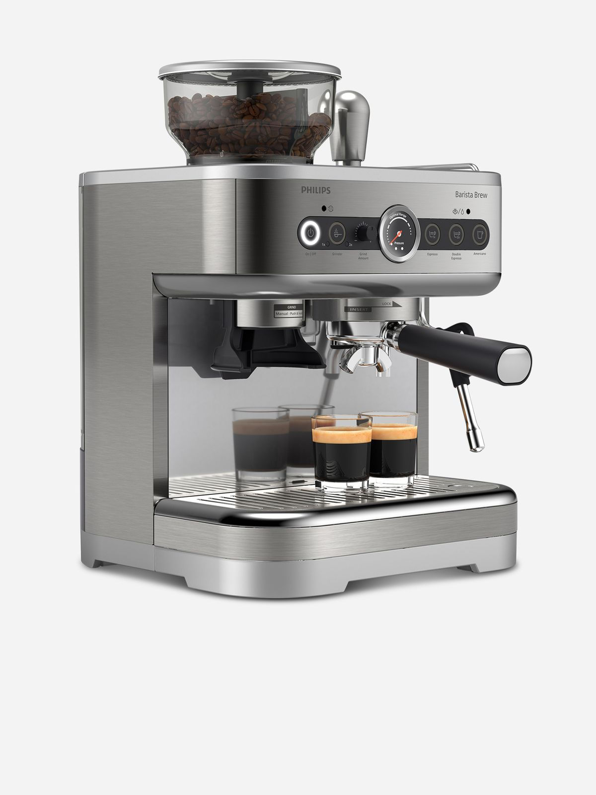 Philips Barista Brew Semi-Automatic Coffee Machine Bash