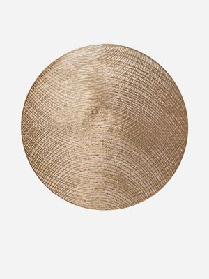 PVC Jupiter Placemat Gold 2Pk