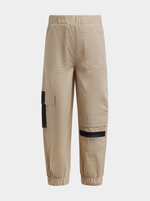 Jet Younger Girls Stone Cargo Pants