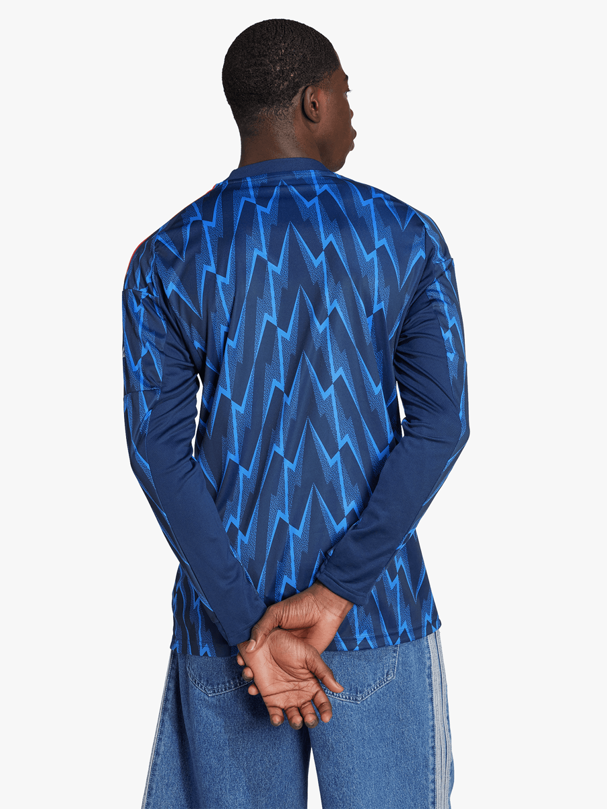 adidas Mens Arsenal Away 25/26 Long Sleeve Navy Blue Jersey | Bash