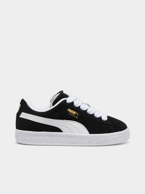Puma Kids Suede XL Black/White Sneaker