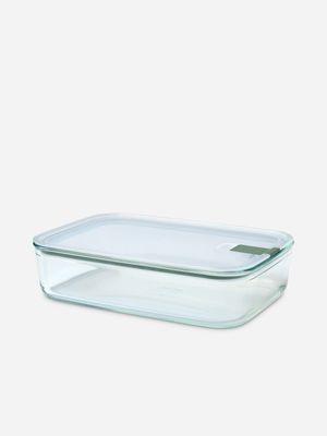 Mepal EasyClip Glass Food Storage Box Sage 2250ml