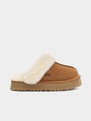 Women's UGG Chestnut Disquette Platform Slippers