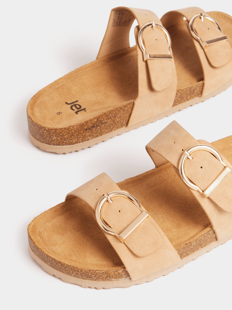 Jet Women's Natural Buckle Sandal Bash
