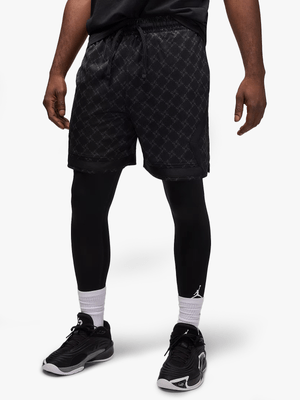Jordan Men's Sport Dri-FIT Printed Diamond Black Shorts