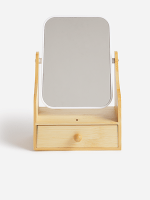 Foschini All Woman Bamboo Range - Mirror with Drawer