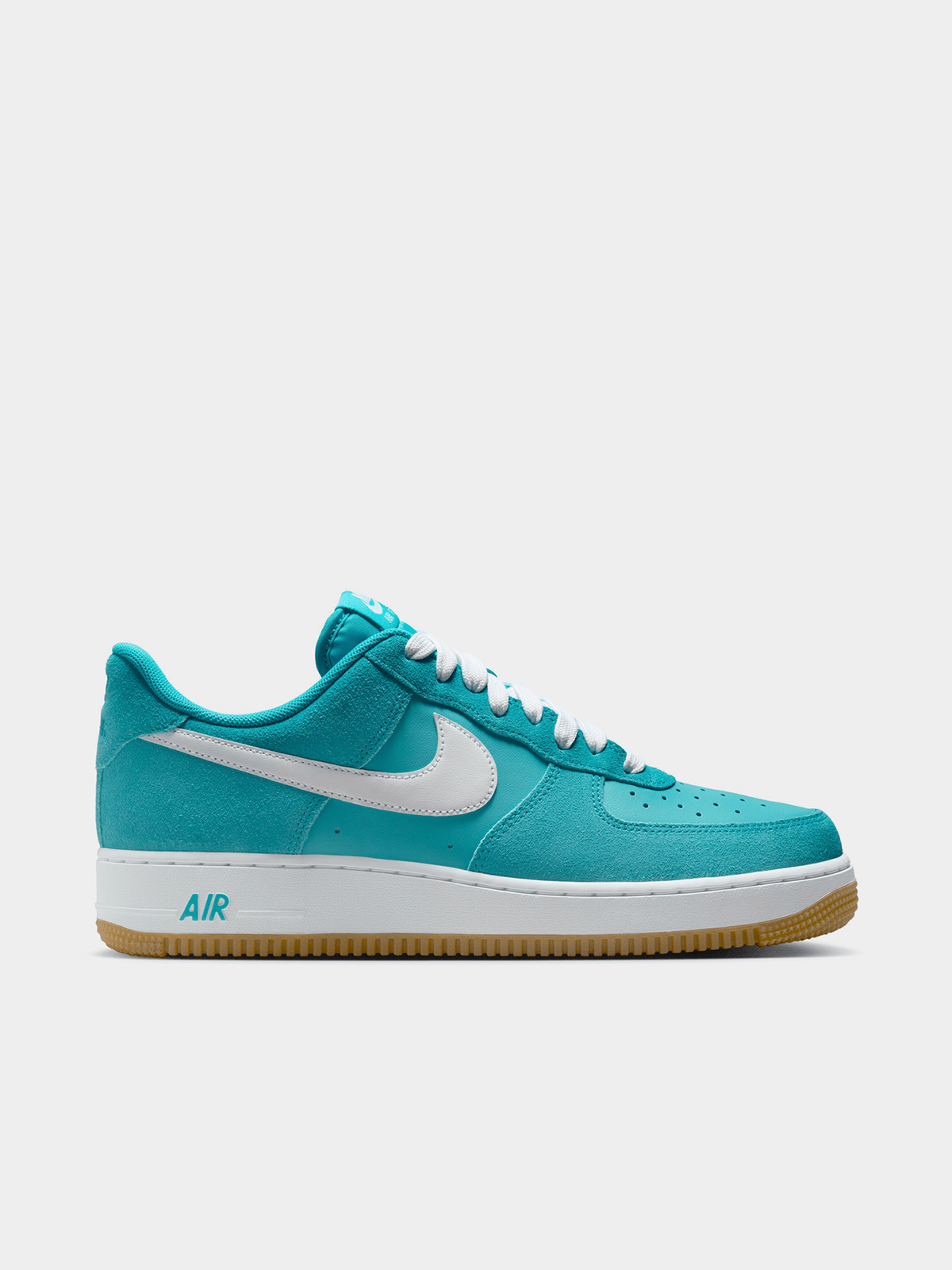 Nike Men's Air Force 1'07 LV8 Turquoise/White Sneaker Bash