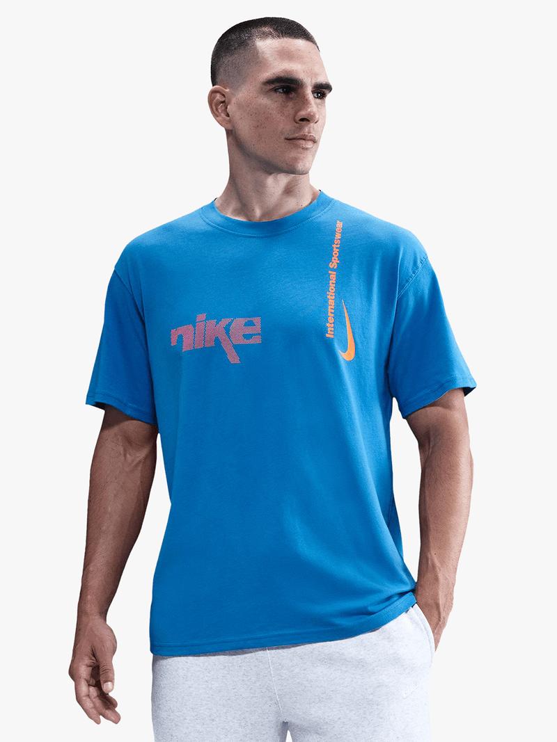 Nike Mens Sportswear Max90 Photo Blue Tee | Bash