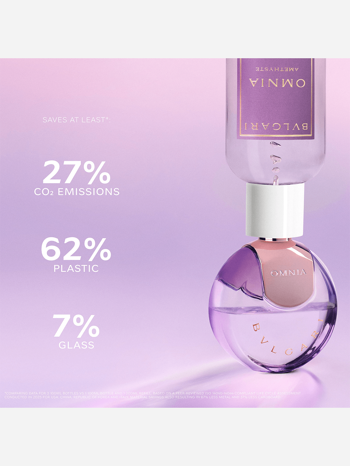 Bvlgari Omnia Amethyste Eau de Toilette Refill | Bash
