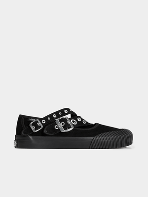 Vans Women's Mary Jane Straps Metal Black Sneaker