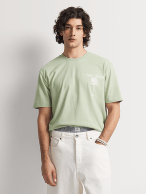 Markham Men's Sage Graphic T-Shirt