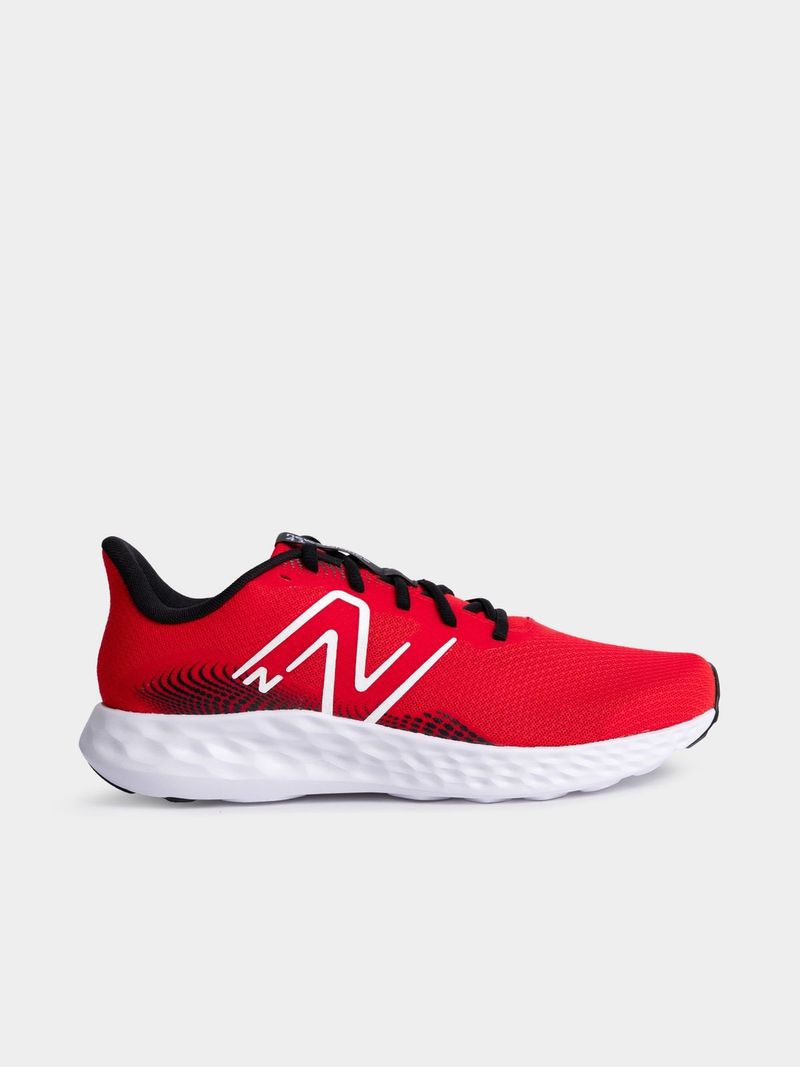 Mens New Balance 411 V3 Red/White Sneaker Bash