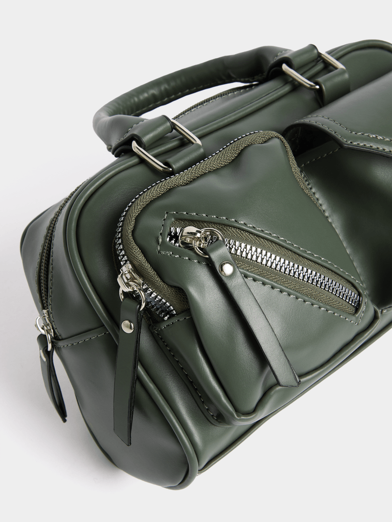 The FIX Women's Green Multi Pocket Bag | Bash