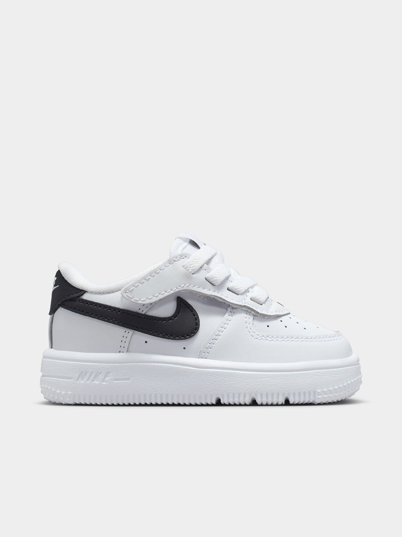 Nike Toddlers Air Force Low Easyon White/Black Sneaker Bash