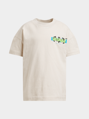 Jet Younger Boys Stone Oversized Batman T-shirt