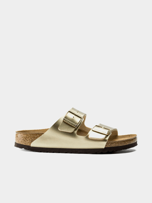 Birkenstock Arizona Gold Birko Flor Regular Fit