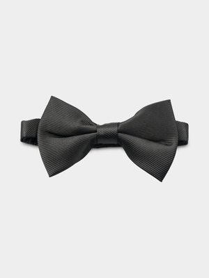Markham Men's Shaped Points Black Bowtie