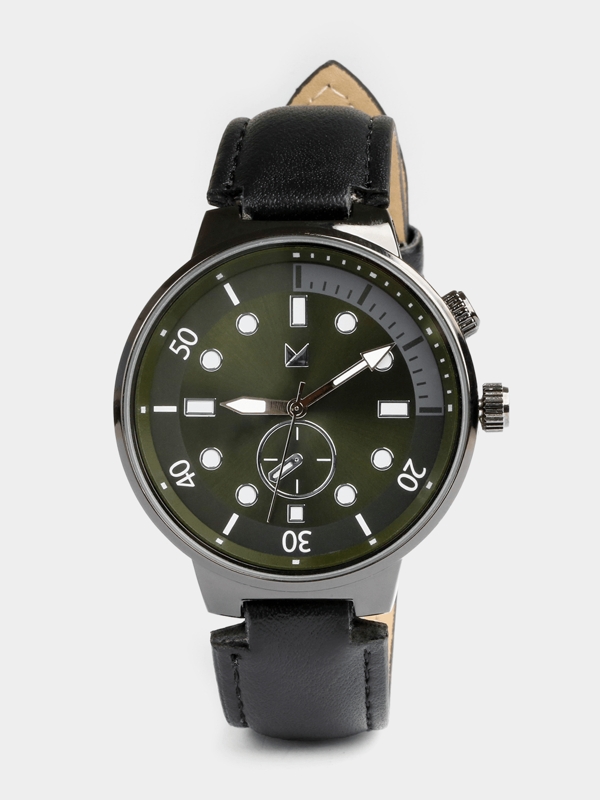 Markham Men's Quarter Mark Green Watch | Bash