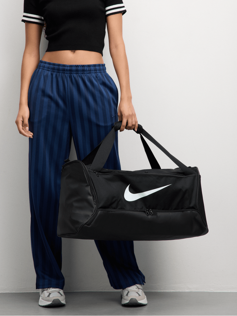 Nike Unisex Brasilia Black Duffel Bag Bash