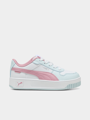 Kids Puma Carina Street Blue/Pink Sneaker