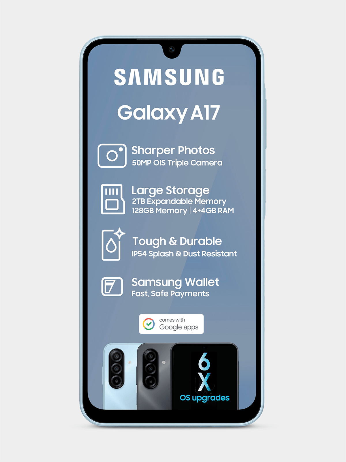 Samsung A17 Dual Sim +15GB Telkom Bash