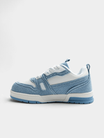 Kids Fila Chess White/Blue Sneaker | Bash